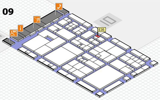 Drupa map